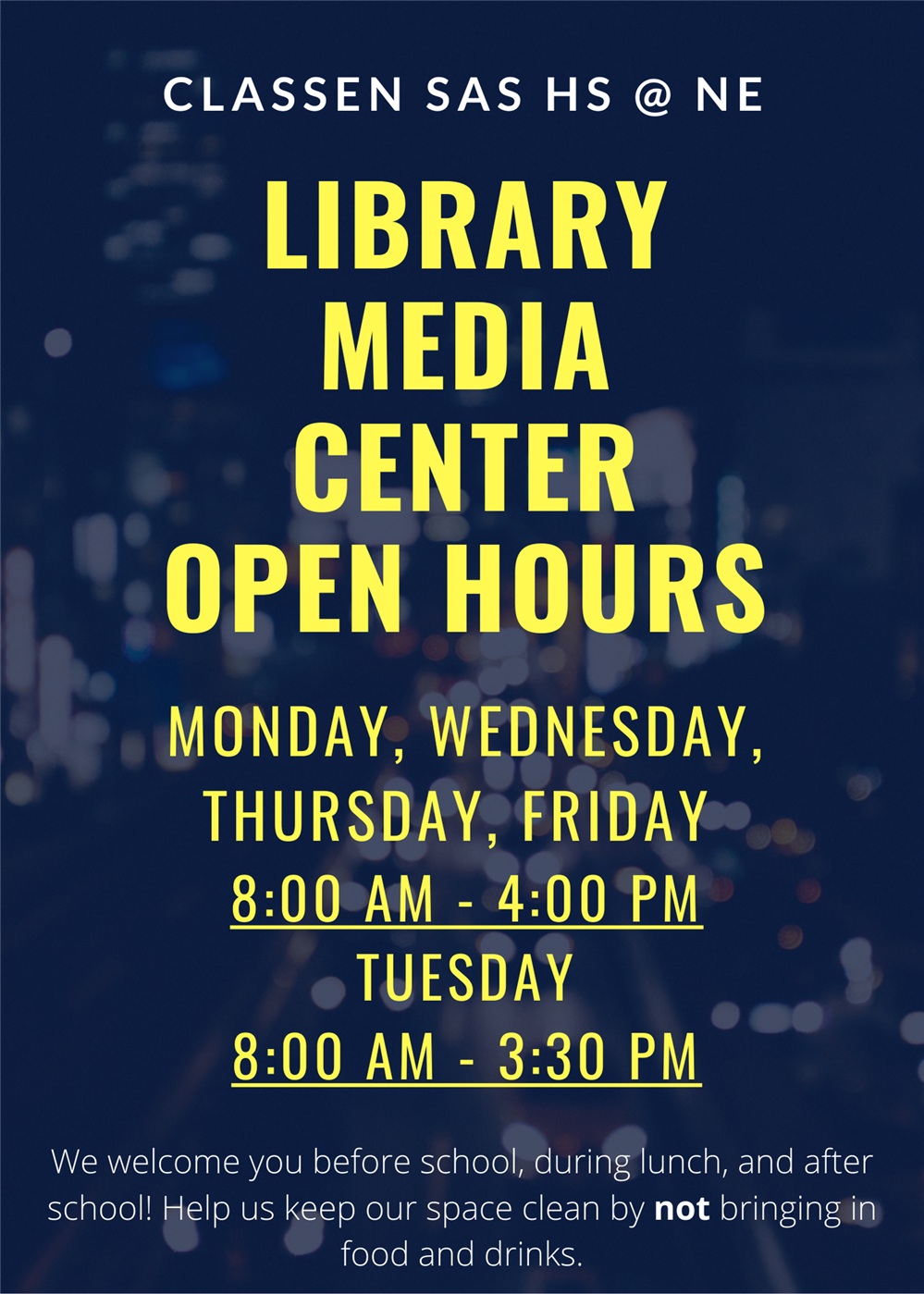 Library Hours Library Hours